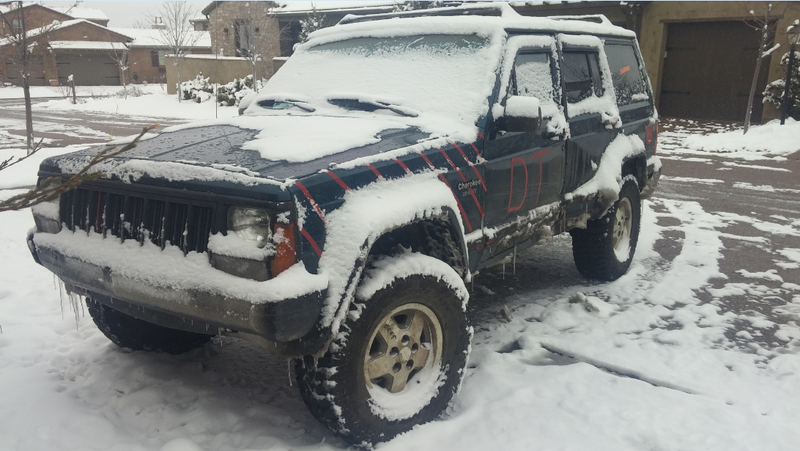 The Jeep finally makes it to Colorado Springs.